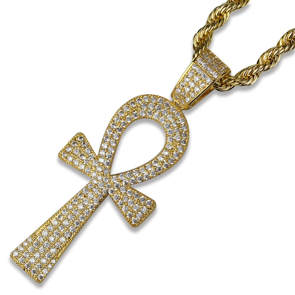 Egyptian Ankh Key Pendant