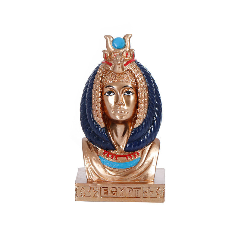 Egypt Ornament Vintage Resin Crafts