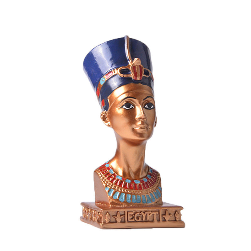 Egypt Ornament Vintage Resin Crafts