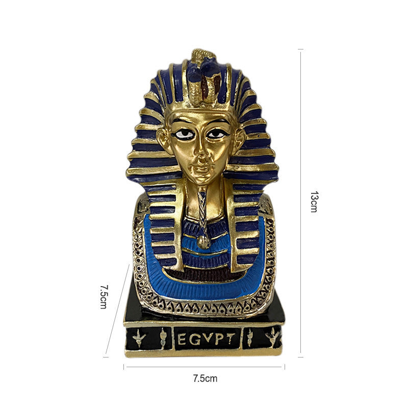 Egypt Ornament Vintage Resin Crafts